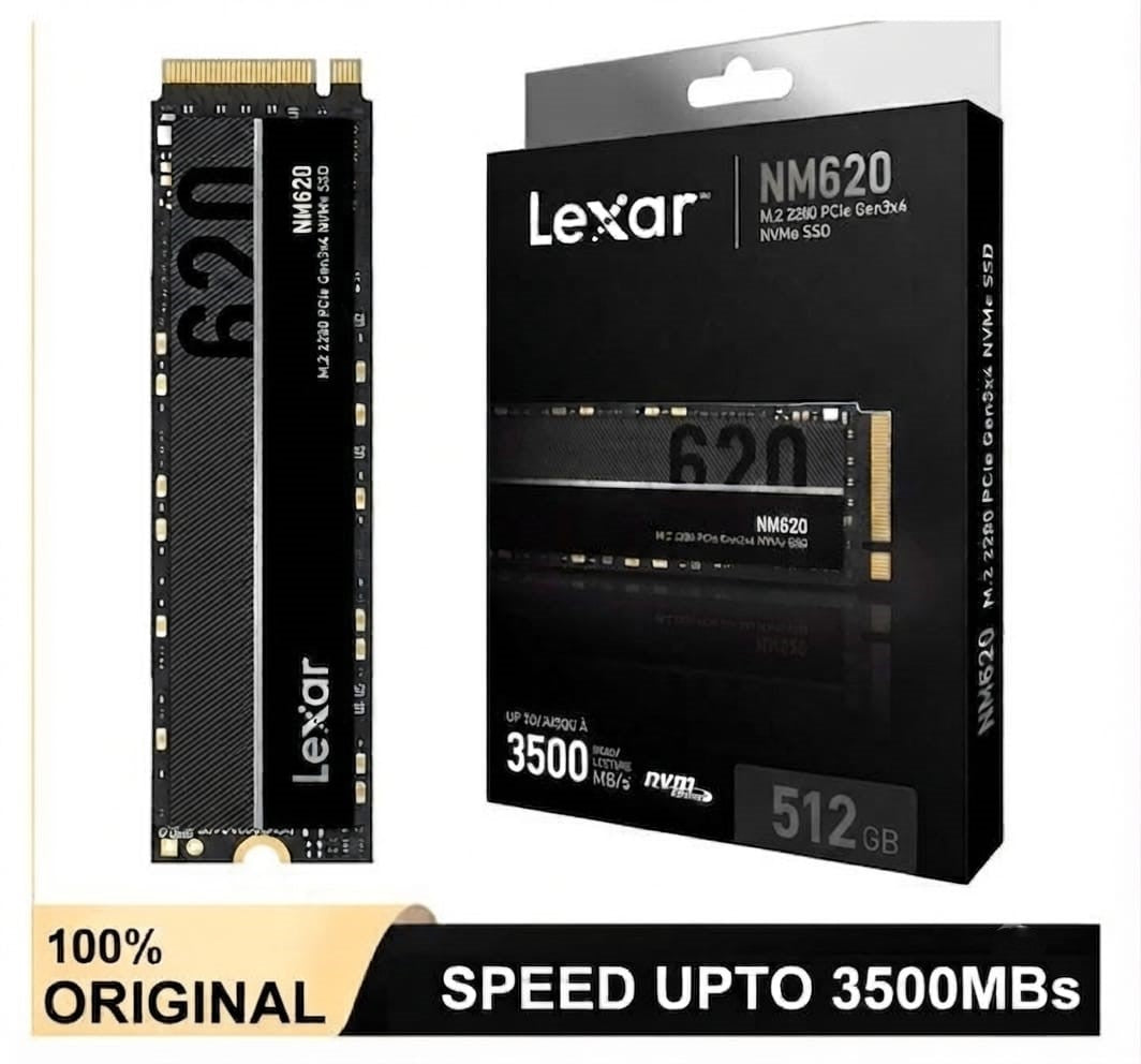 Lexar NM620 512GB M.2 NVMe SSD - Up to 3300MB/s Read – Compu Data