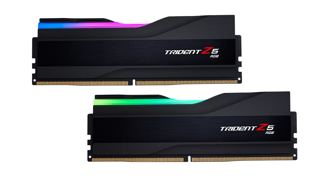 G.SKILL Trident Z5 RGB 64GB (2x32GB) DDR5 6000MHz CL36 Desktop Memory Kit