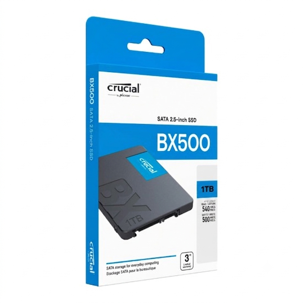 Crucial BX500 1TB 3D NAND SATA 2.5-inch SSD