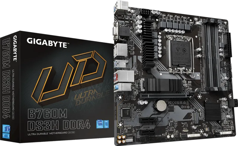 GIGABYTE B760M DS3H DDR4