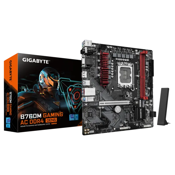 GIGABYTE B760M GAMING AC DDR4 GEN5