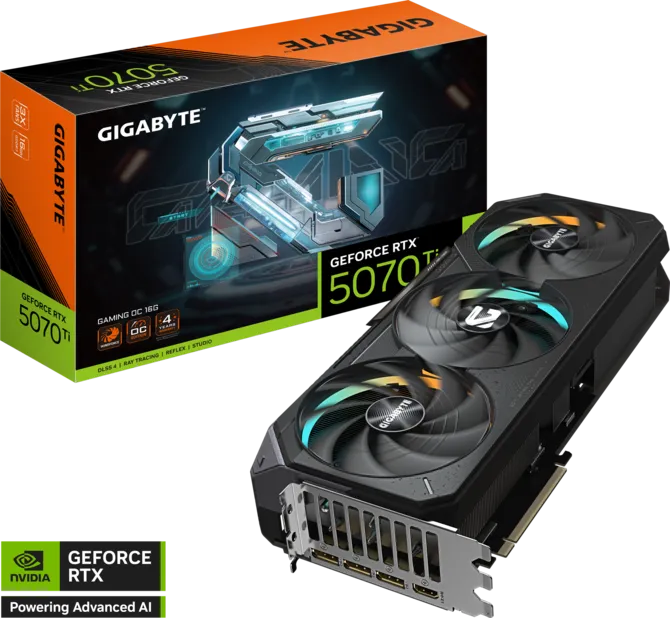 GIGABYTE GeForce RTX™ 5070 Ti GAMING OC 16G