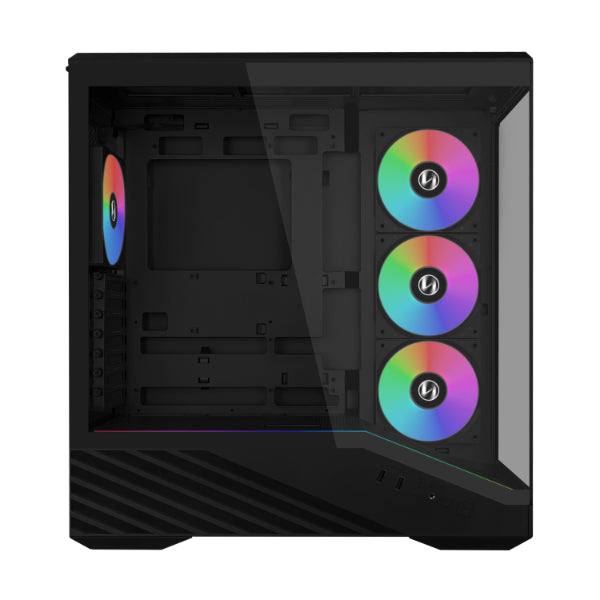 LIAN LI VECTOR V100R 4FAN ARGB WHITE / BLACK + POWER SR850