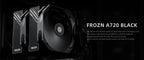 ID-COOLING FROZN A720 BLACK dual tower CPU air cooler