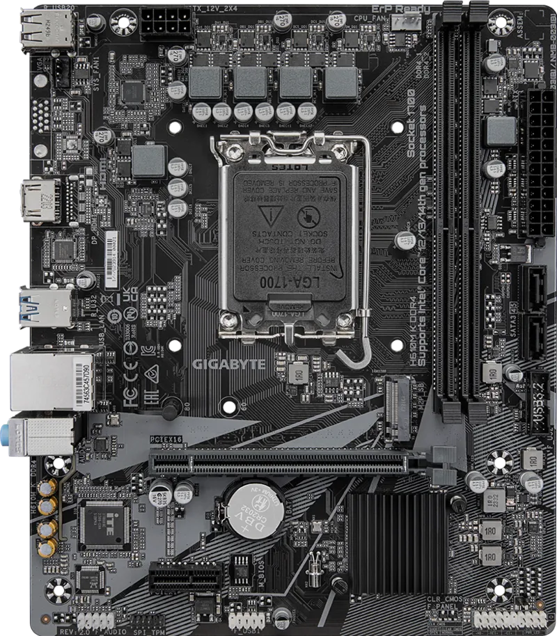 GIGABYTE H610M K DDR4