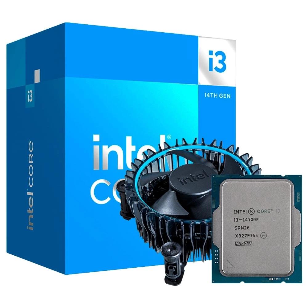 Intel Core i3-14100F Desktop Processor | 4 Cores, 8 Threads, Up to 4.7GHz