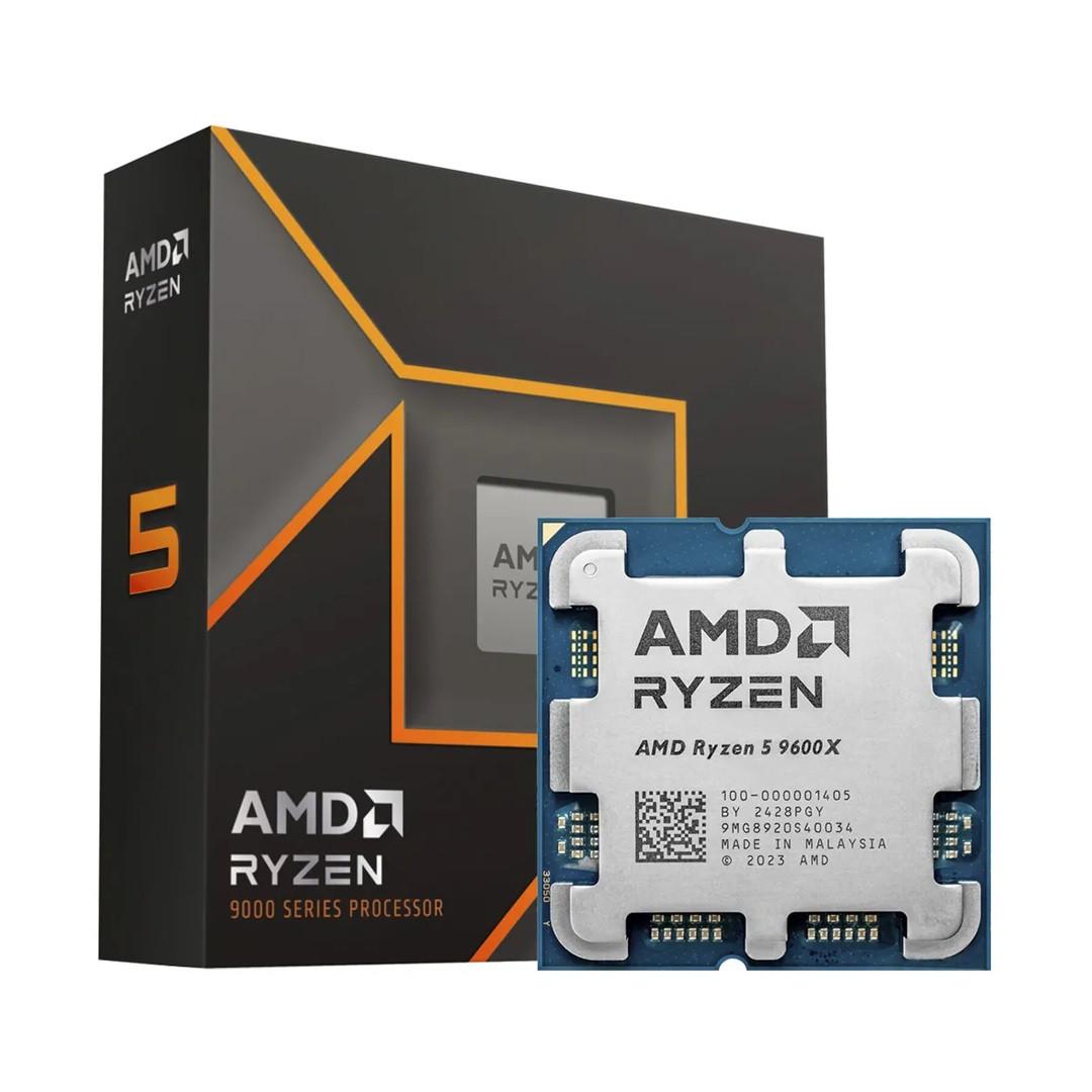 AMD Ryzen 5 9600X Desktop Processor | 6 Cores, 12 Threads, Up to 5.4GHz