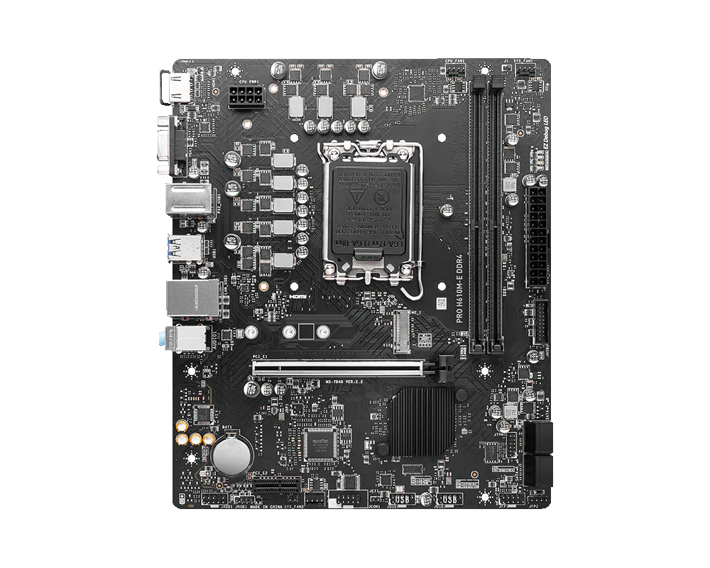 MSI PRO H610M-E DDR4