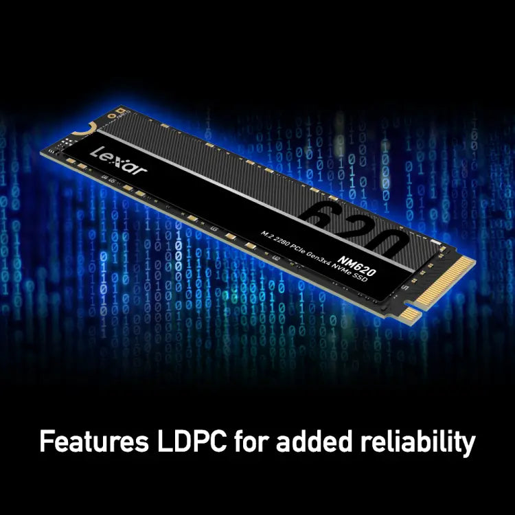 Lexar NM620 256GB M.2 NVMe SSD