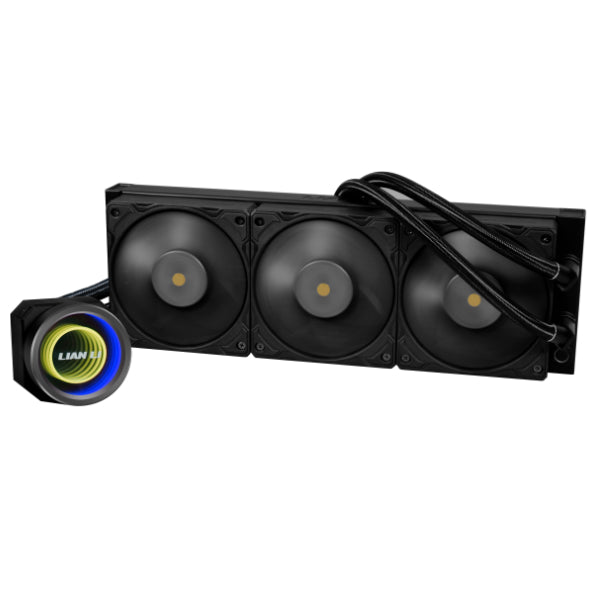 LI GALAHAD II TRINITY PERFORMANCE 360MM AIO BLACK LIQUID COOLER
