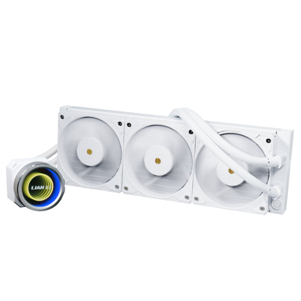 LIAN LI GALAHAD II TRINITY PERFORMANCE 360MM AIO WHITE LIQUID COOLER