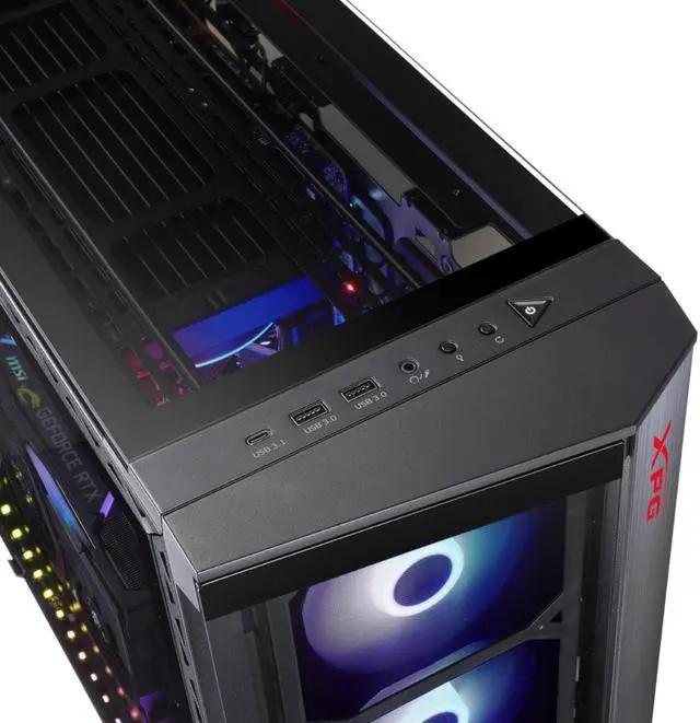 XPG BATTLECRUISER II Mid Tower Gaming Case with Core Reactor II 850W Power Supply