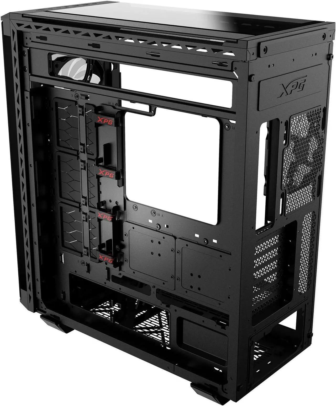 XPG BATTLECRUISER II Mid Tower Gaming Case with Core Reactor II 850W Power Supply