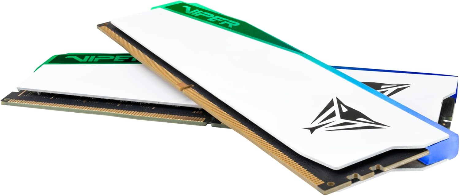 Patriot Elite 5 RGB 32GB (2×16GB) DDR5-6400 UDIMM Desktop Memory