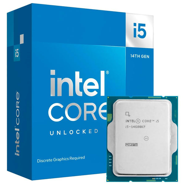 Intel Core i5-14600KF Retail Box Desktop Processor | 14 Cores, 20 Threads, Up to 5.3GHz