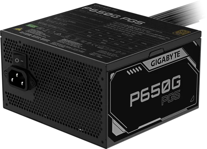 Gigabyte GP-P650G 650W 80 PLUS Gold Power Supply