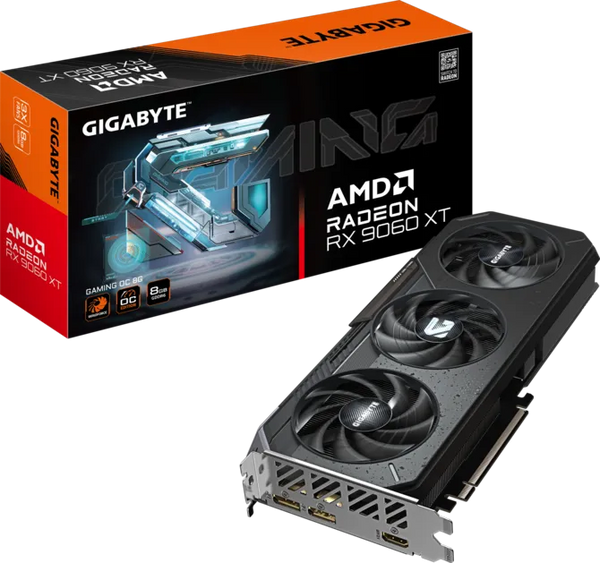 GIGABYTE Radeon™ RX 9060 XT GAMING OC 8G