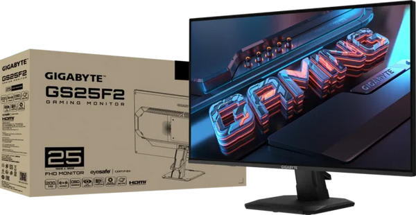 Gigabyte GS25F2 24.5" Full HD 200Hz Super Speed IPS Gaming Monitor