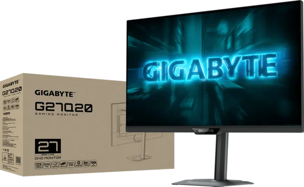 Gigabyte G27Q20 27" QHD 200Hz (OC 210Hz) SuperSpeed IPS Gaming Monitor