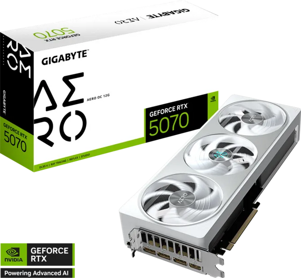 GIGABYTE GeForce RTX™ 5070 TI AERO OC 16G