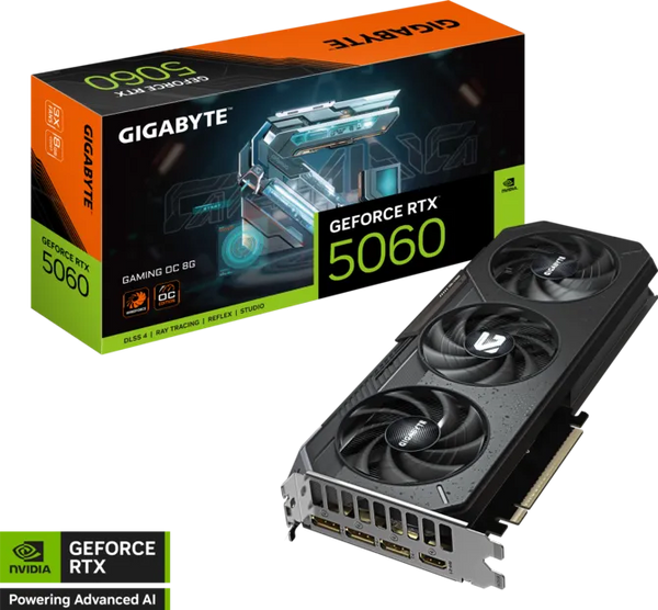 GIGABYTE GeForce RTX™ 5060 GAMING OC 8G