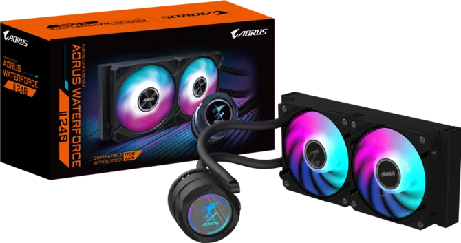 GIGABYTE AORUS WATERFORCE II 240 ARGB LIQUID COOLER