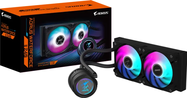 GIGABYTE AORUS WATERFORCE II 240 ARGB LIQUID COOLER