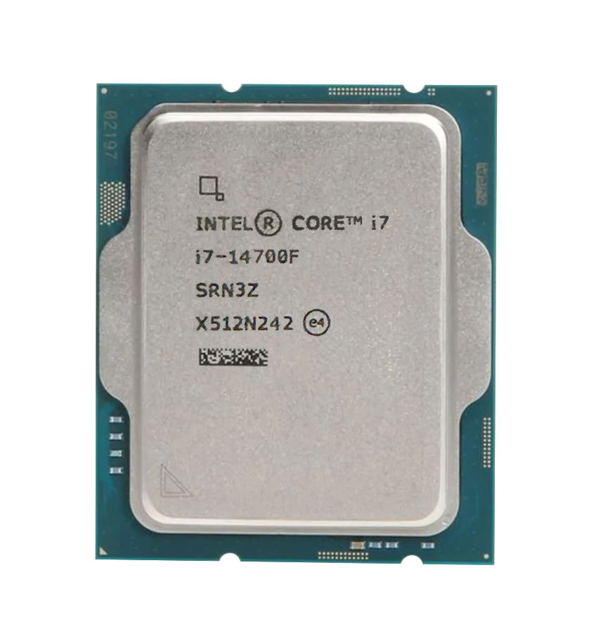 Intel Core i7-14700F (Tray) Desktop Processor | 20 Cores, 28 Threads, Up to 5.3GHz (Without Fan)