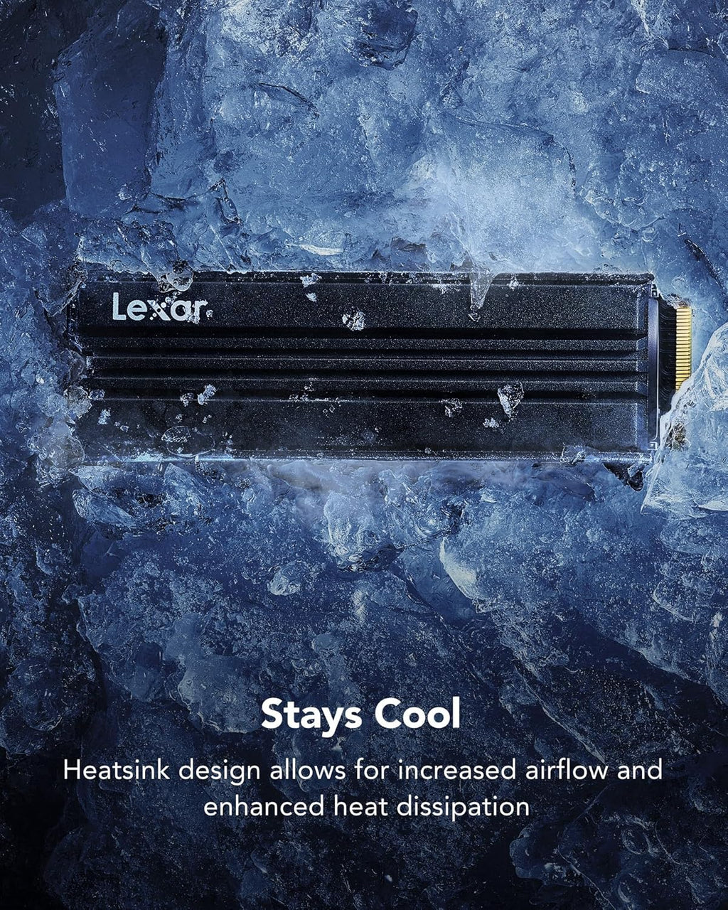 Lexar NM790 1TB M.2 NVMe PCIe Gen4 SSD WITH HEATSINK