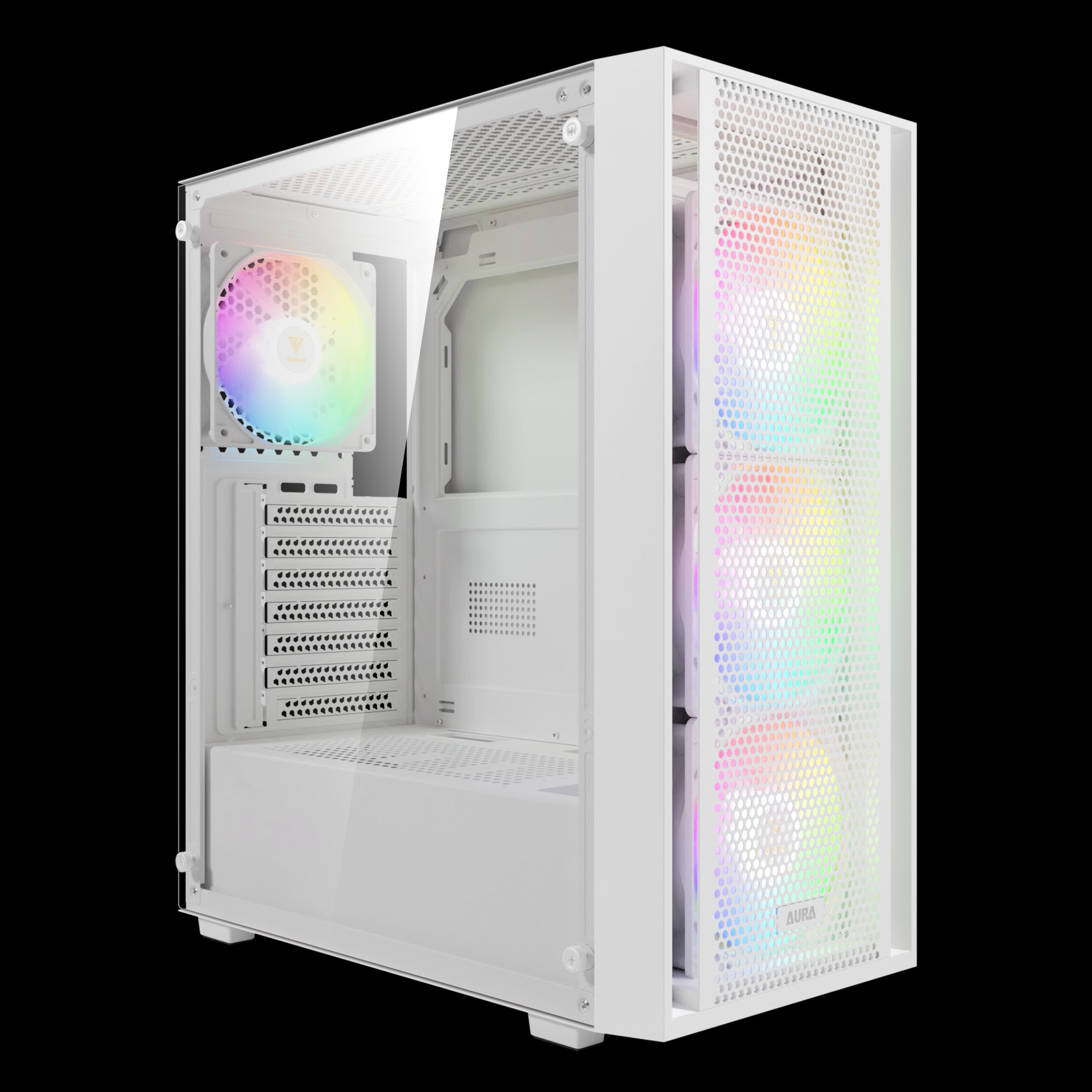 CASE GAMDIAS AURA GC2 Elite ARGB + AURA GP750 WHITE