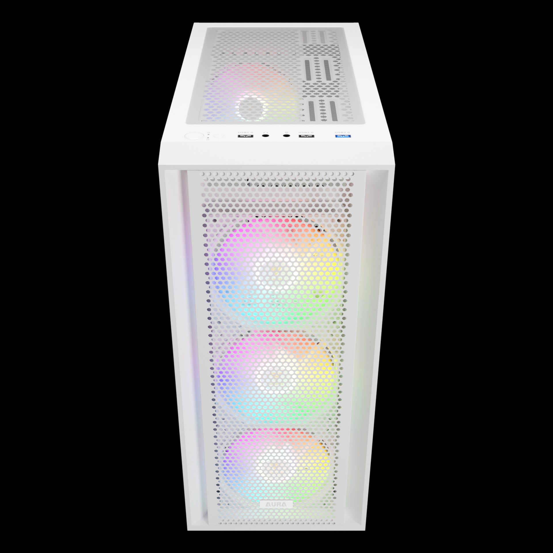 CASE GAMDIAS AURA GC2 Elite ARGB + AURA GP750 WHITE