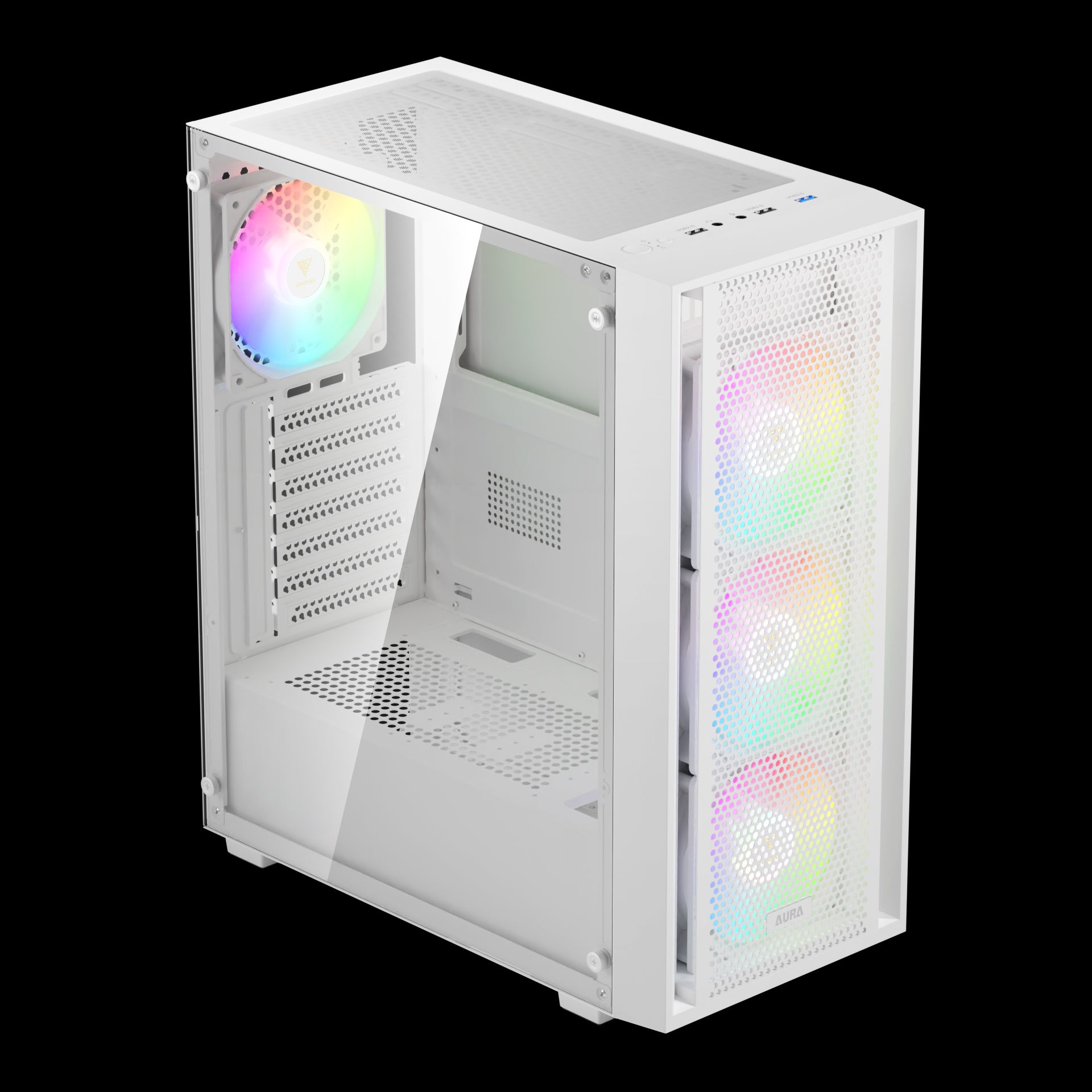 CASE GAMDIAS AURA GC2 Elite ARGB + AURA GP750 WHITE