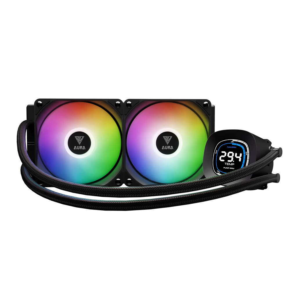 GAMDIAS AURA GL240 DIGITAL ARGB LIQUID COOLER