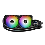 GAMDIAS AURA GL240 DIGITAL ARGB LIQUID COOLER