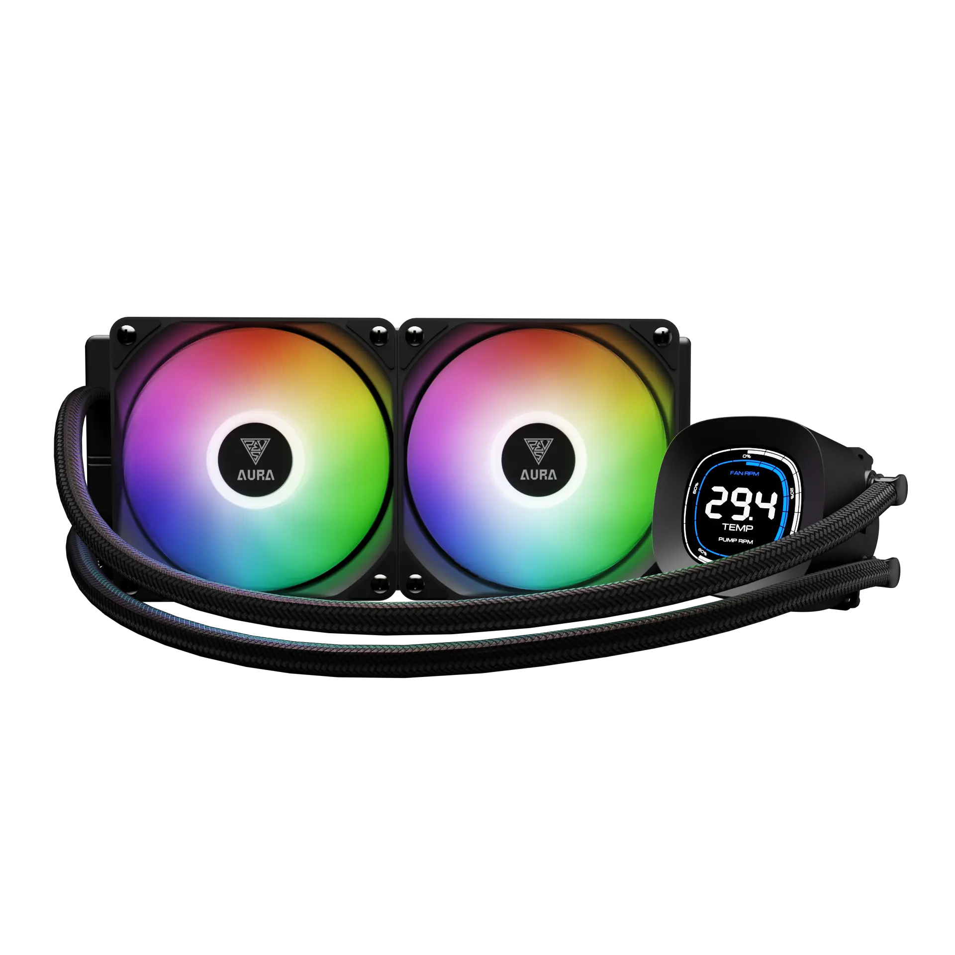 GAMDIAS AURA GL240 DIGITAL ARGB LIQUID COOLER