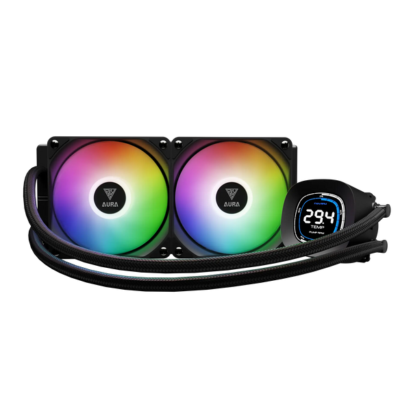 GAMDIAS AURA GL240 DIGITAL ARGB LIQUID COOLER