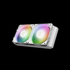 GAMDIAS AURA GL240 DIGITAL ARGB WHITE LIQUID COOLER