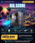 Big Score PC bundle parts list poster: Core i5-14400F and RTX 5060 - Blue Friday offer