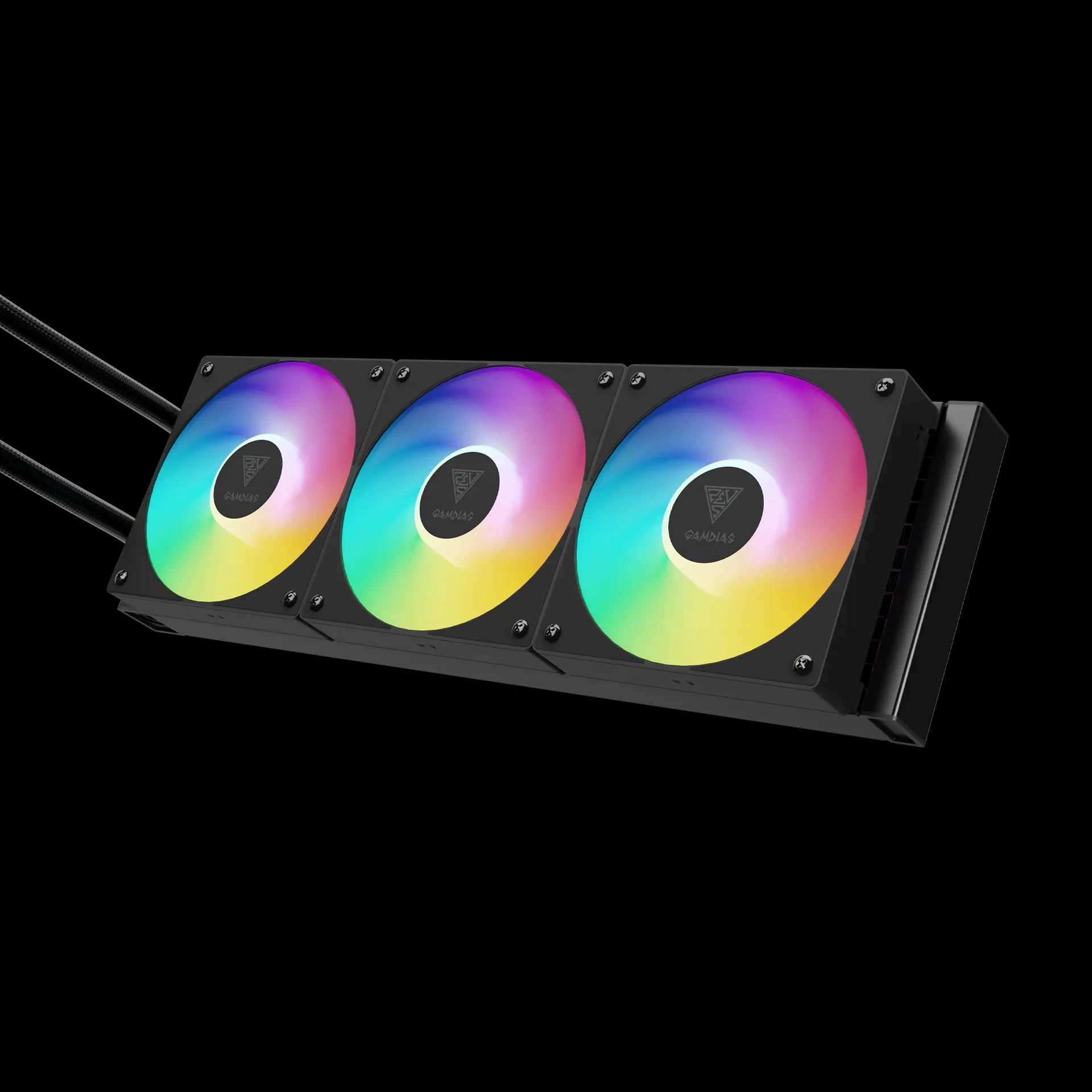 GAMDIAS Liquid CPU Cooler CHIONE E4 360M V2 Digital ARGB