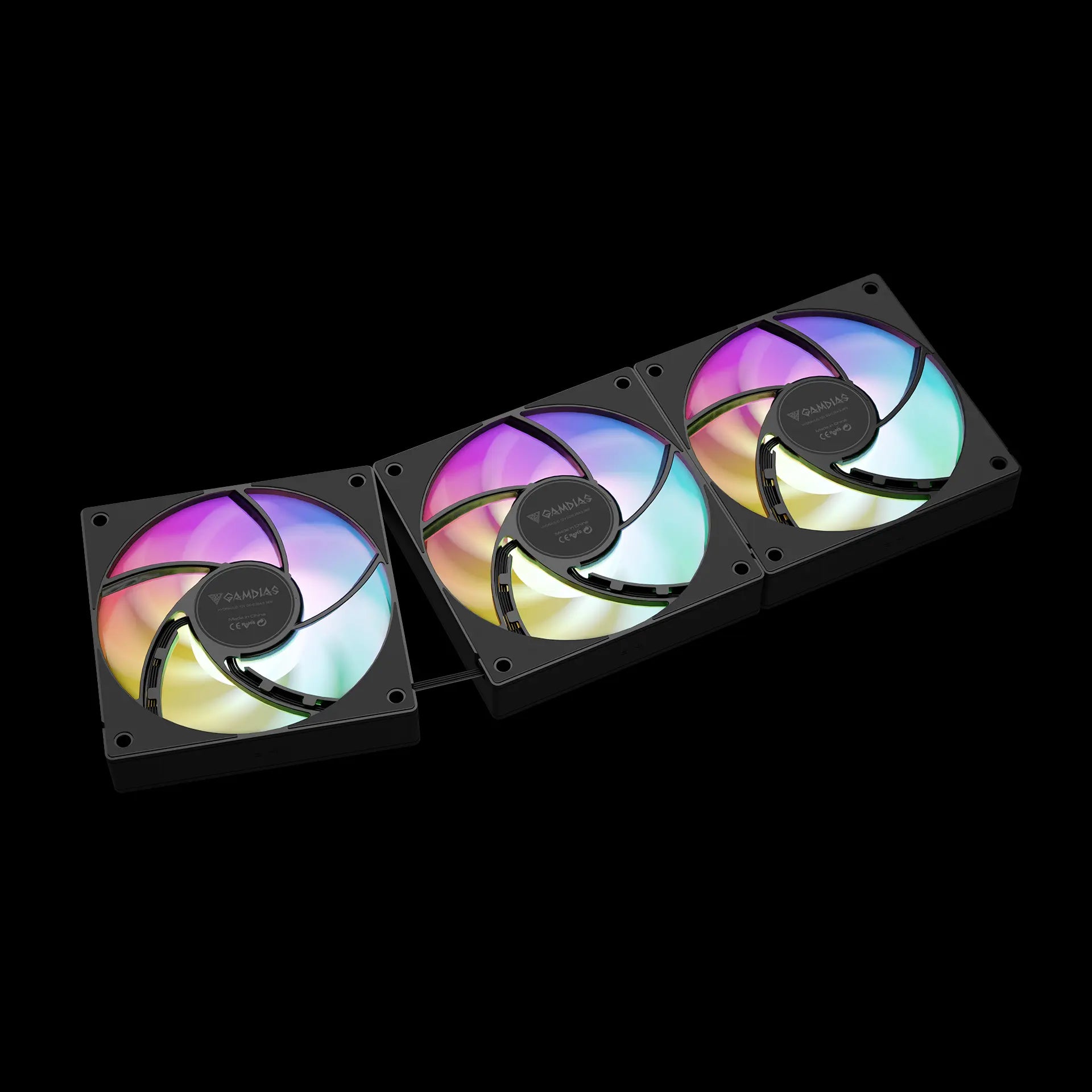 GAMDIAS Liquid CPU Cooler CHIONE E4 360M V2 Digital ARGB