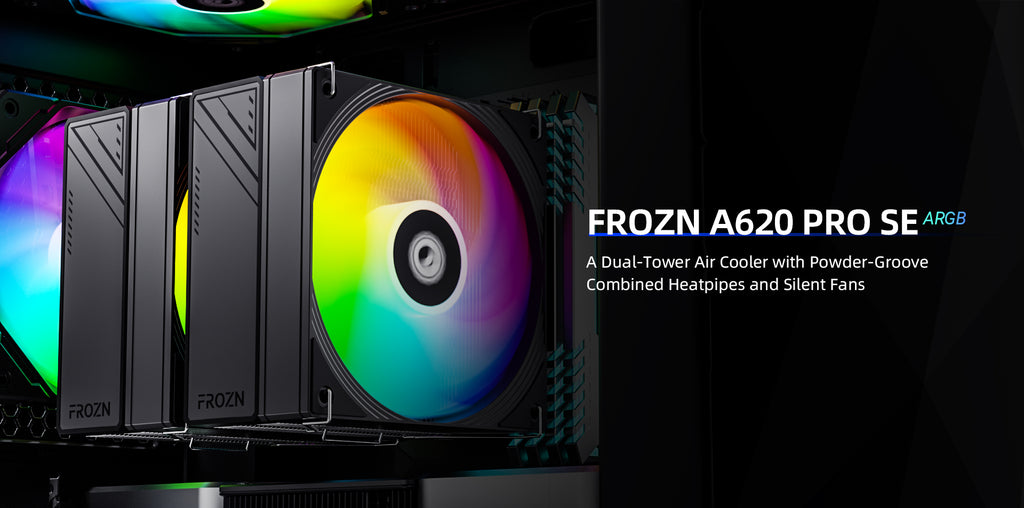 ID-COOLING FROZN A620 PRO SE ARGB dual tower CPU air cooler