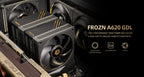 ID-COOLING FROZN A620 GDL Black/Gold CPU air cooler