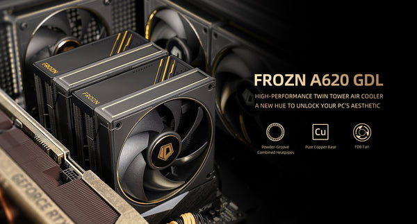 ID-COOLING FROZN A620 GDL Black/Gold CPU air cooler