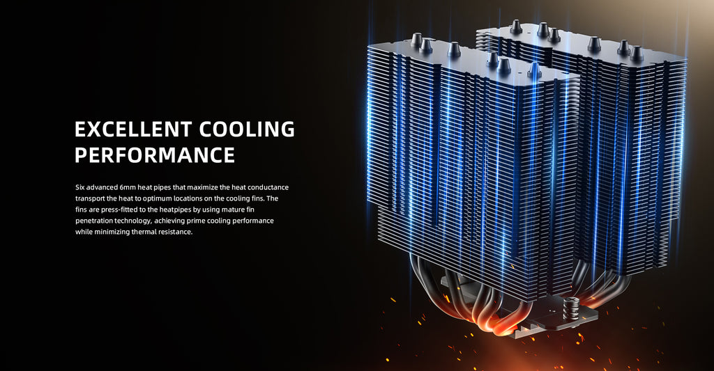 ID-COOLING FROZN A620 GDL CPU air cooler - view 2
