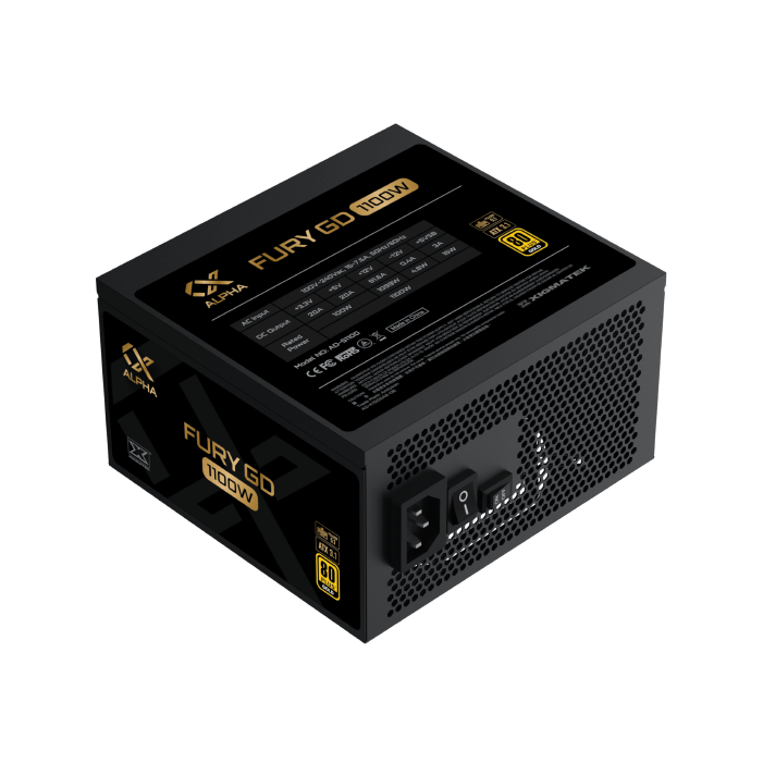 Xigmatek Fury GD 1100W 80 PLUS Gold Fully Modular Power Supply