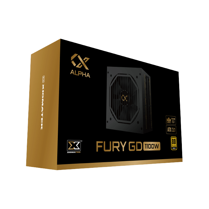 Xigmatek Fury GD 1100W 80 PLUS Gold Fully Modular Power Supply