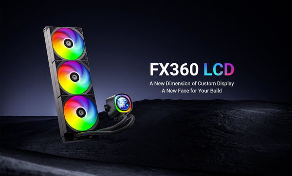 ID-COOLING FX360 LCD 360mm AIO liquid CPU cooler