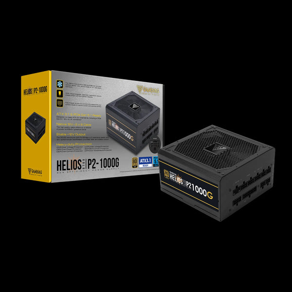 GAMDIAS HELIOS P2-1000G 1000W 80 PLUS Gold Fully Modular Power Supply