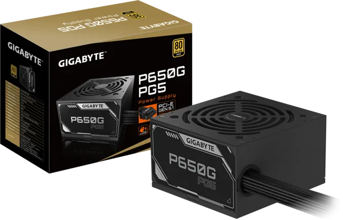 Gigabyte GP-P650G 650W 80 PLUS Gold Power Supply