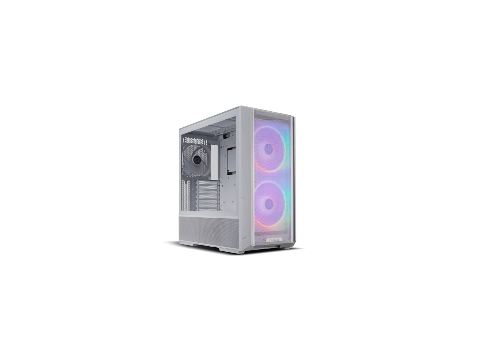 Lian Li LANCOOL 216 Mid Tower Gaming Case - White